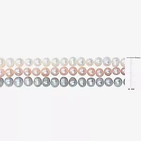Womens White Inch Strand Necklace