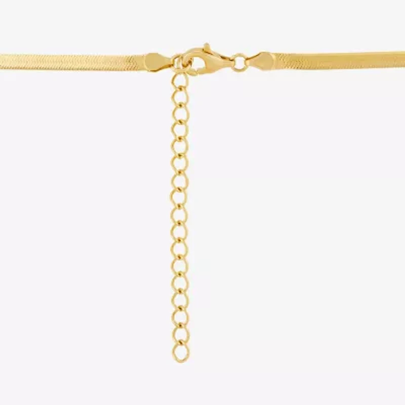 (G-H / Si1-Si2) Womens 1/2 CT. T.W. Lab Grown White Diamond 14K Gold Over Silver Sterling Silver 16 Inch Pendant Necklace
