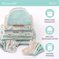 The Peanutshell Basics Baby Unisex 30-pc. Baby Clothing Set