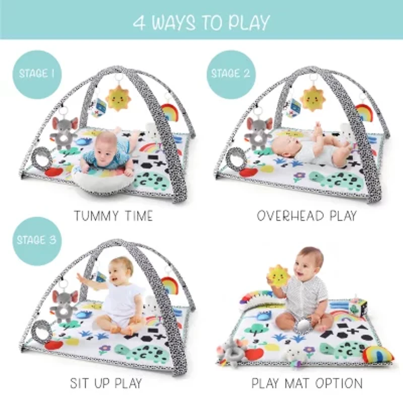 The Peanutshell Montessori Elephant Baby Activity Center