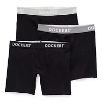 Dockers Mens 3 Pack Boxer Briefs 3mu666do