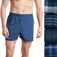 Fruit of the Loom Premium Cotton Mens 4 Pack Boxers Jc4p591
