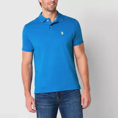 U.S. Polo Assn. Interlock Mens Classic Fit Short Sleeve Shirt