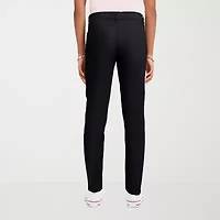 IZOD Womens Juniors Skinny Flat Front Pant