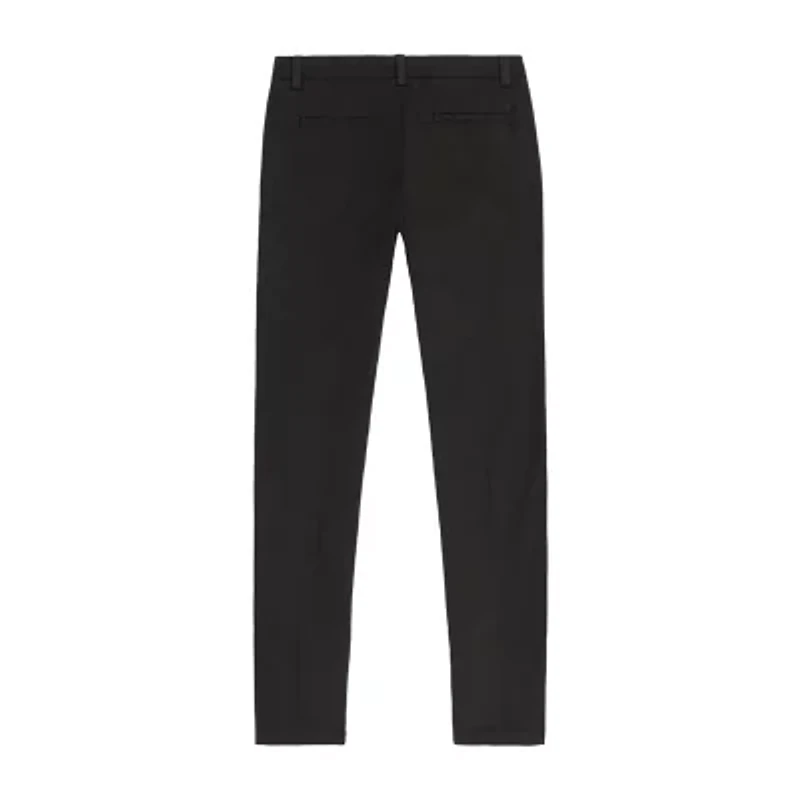 IZOD Womens Straight Juniors Flat Front Pant