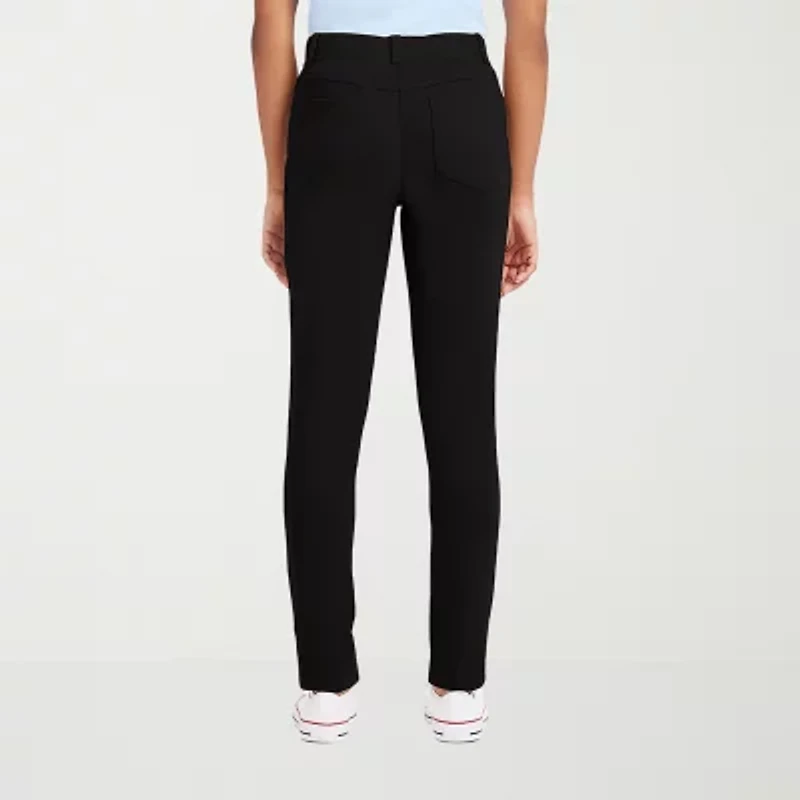 IZOD Womens Juniors Skinny Pull-On Pant