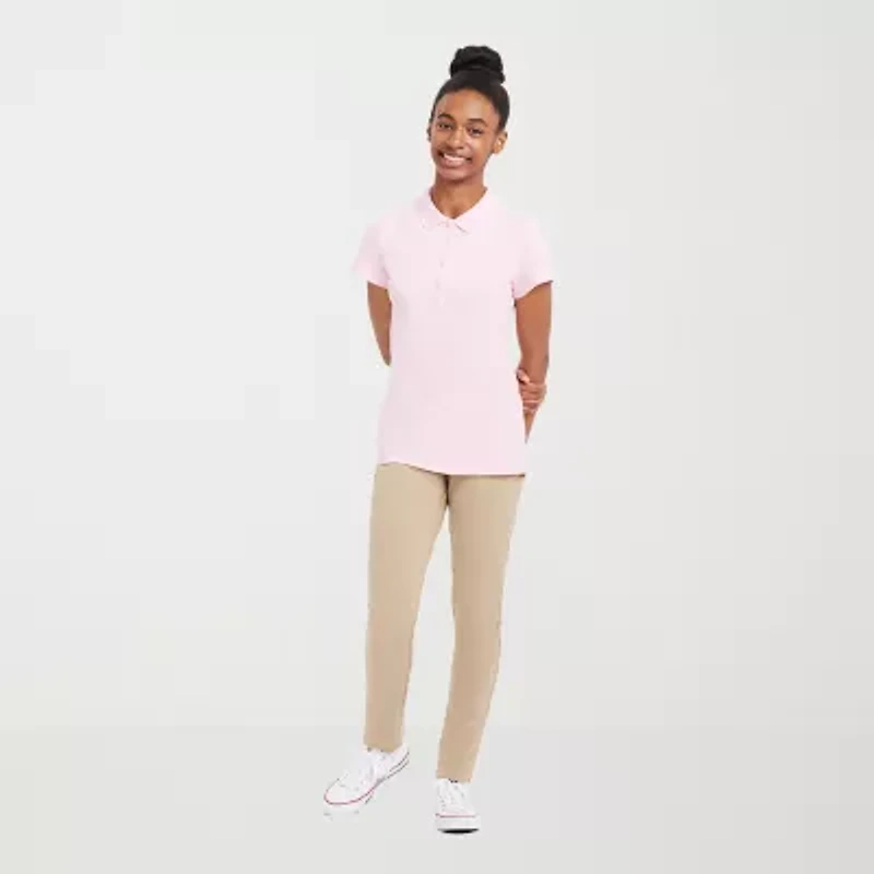 IZOD Womens Juniors Skinny Pull-On Pant