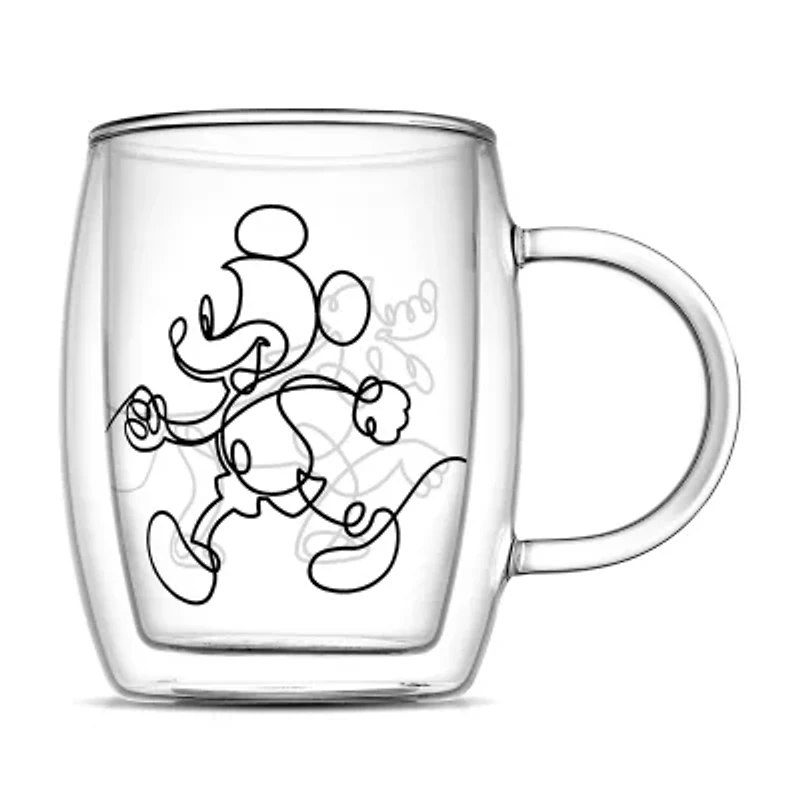 Joyjolt Mickey And Pluto Aroma Espresso Cup