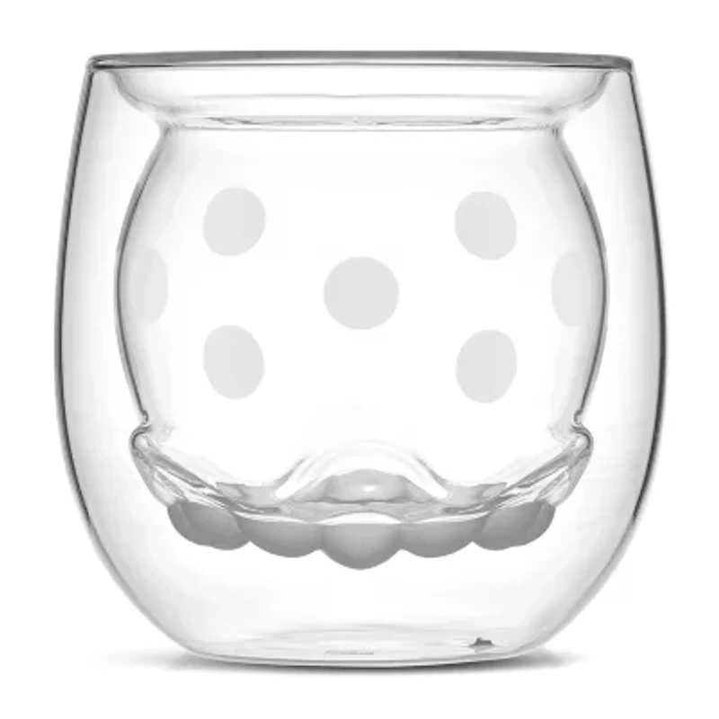 Joyjolt Mickey Pants And Minnie Skirt Double Wall 2-pc. Mickey Mouse Cappuccino Cup