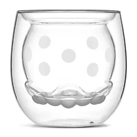 Joyjolt Mickey Pants And Minnie Skirt Double Wall 2-pc. Mickey Mouse Cappuccino Cup