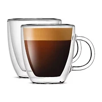 Joyjolt Savor 2-pc. Double Wall Espresso Cup