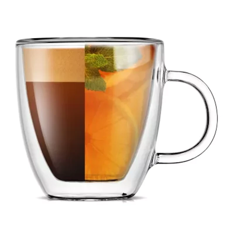 Joyjolt Savor 2-pc. Double Wall Espresso Cup