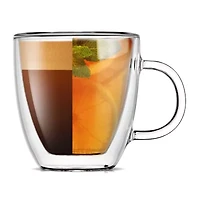 Joyjolt Savor 2-pc. Double Wall Espresso Cup
