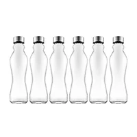 Joyjolt Spring Glass 6-pc. Water Bottles
