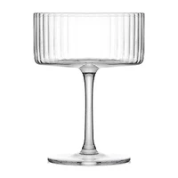 Joyjolt Elle Coupe Martini 2-pc. Martini Glass