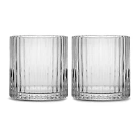 Joyjolt Elle Dof Glass 2-pc. Double Old Fashioned