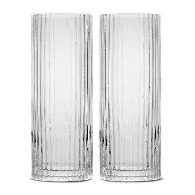 Joyjolt Elle Highball Set 2-pc. Highball Glasses