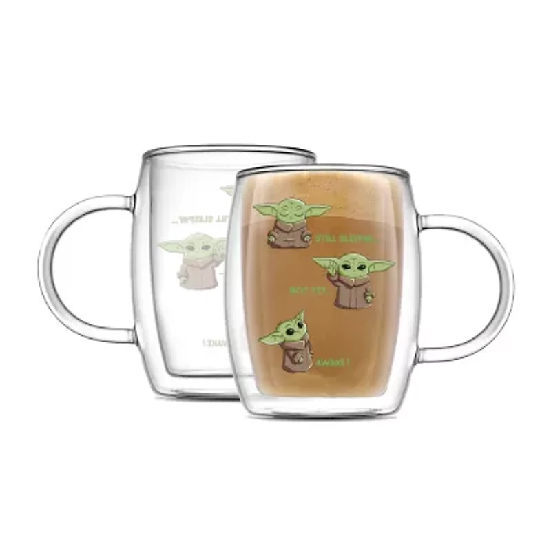Joyjolt Awake 2-pc. Star Wars Cappuccino Cup