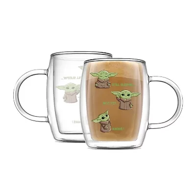 Joyjolt Awake 2-pc. Star Wars Cappuccino Cup