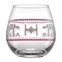 Joyjolt Star Wars Ugly Sweater Stemless Glass Drinkware Set