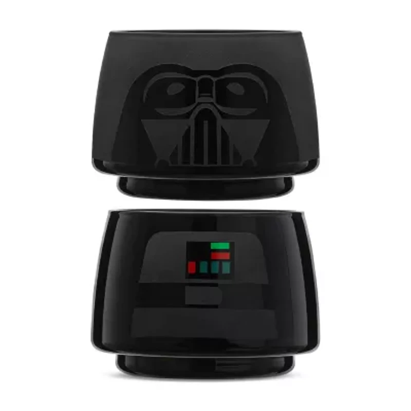 Joyjolt Darth Vader Stackable Glasses 2-pc. Drinkware Set