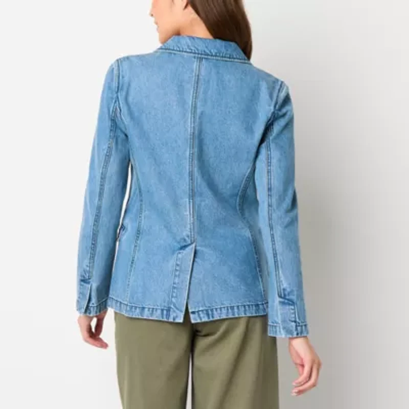 a.n.a Soft Drape Womens Regular Fit Blazer
