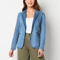 a.n.a Soft Drape Womens Regular Fit Blazer