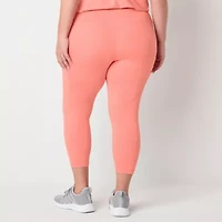 Xersion EverUltra Womens High Rise Quick Dry Plus Cropped Legging