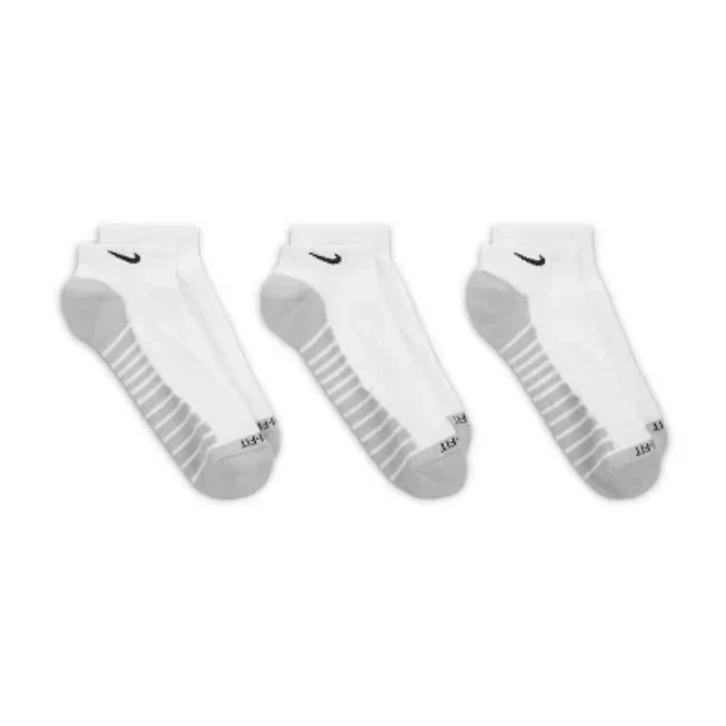 Nike Everyday Max Cushioned Unisex Adult Multi-Pack 3 Pair Low Cut Socks