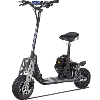 Uberscoot 2x 2-Speed 50cc Stand Up Gas Powered Scooter With Seat Scooter