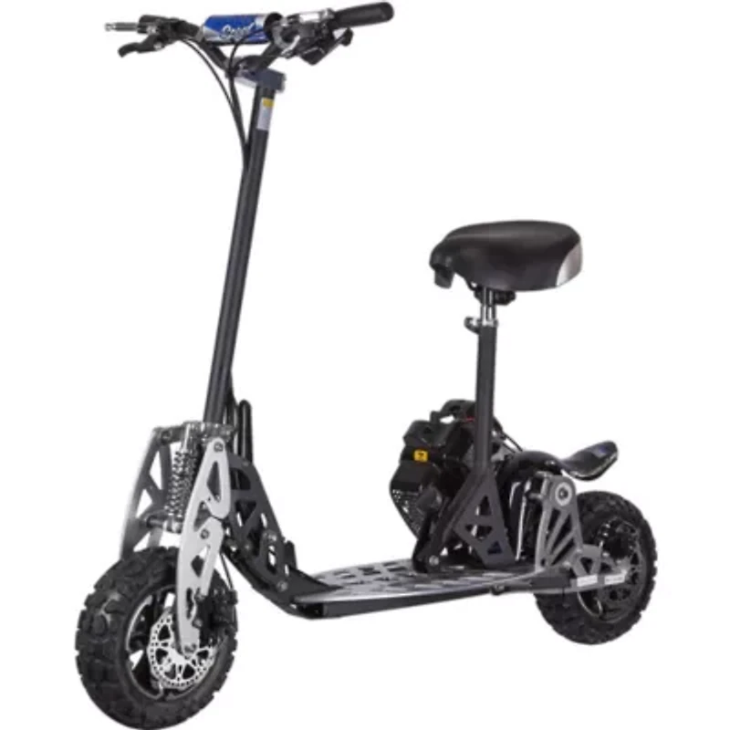 Uberscoot 2x 2-Speed 50cc Stand Up Gas Powered Scooter With Seat Scooter