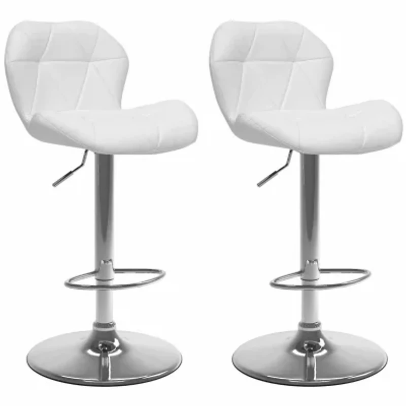 Corliving 2-pc. Swivel Bar Stool
