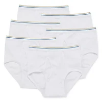 Stafford Dry + Cool Full-Cut Mens 6 Pack Briefs 302872