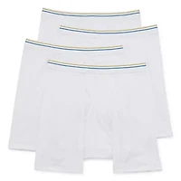 Stafford Dry + Cool Mens 4 Pack Boxer Briefs 302869