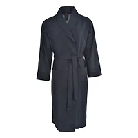 Hanes Mens Long Sleeve Mid Length Robe