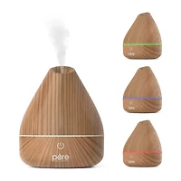 Pure Enrichment Purespa Natural Wood Aroma Oil Diffuser