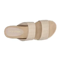 Easy Street Womens Maryann Wedge Sandals