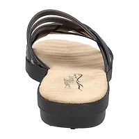 Easy Street Womens Sheri Wedge Sandals