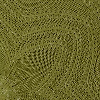 Design Imports Floral Woven Round 6-pc. Placemats