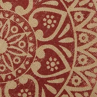 Design Imports Barn Red Round 6-pc. Placemats