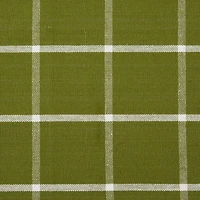 Design Imports Ventana Green Check 6-pc. Table Linen Set