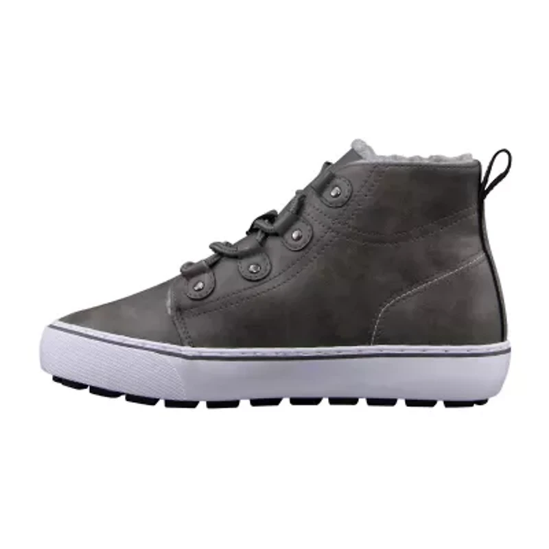 Lugz Womens Evergreen Flat Heel Lace Up Boots