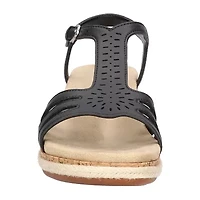 Easy Street Womens Dorinda Wedge Sandals