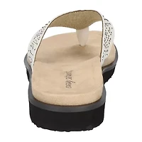 Easy Street Womens Stevie Flat Sandals