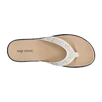 Easy Street Womens Stevie Flat Sandals