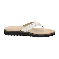 Easy Street Womens Stevie Flat Sandals
