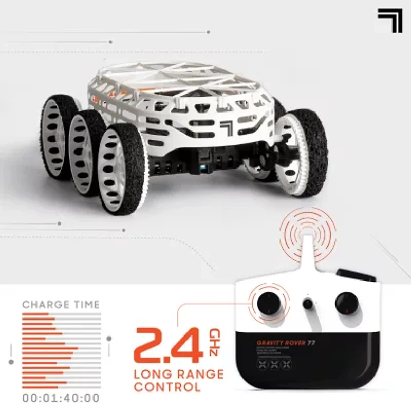 Sharper Image Remote Control Gravity Rover Car