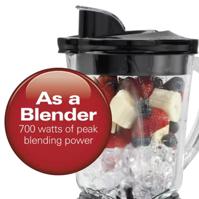 Hamilton Beach® Blender + Food Chopper Attachment