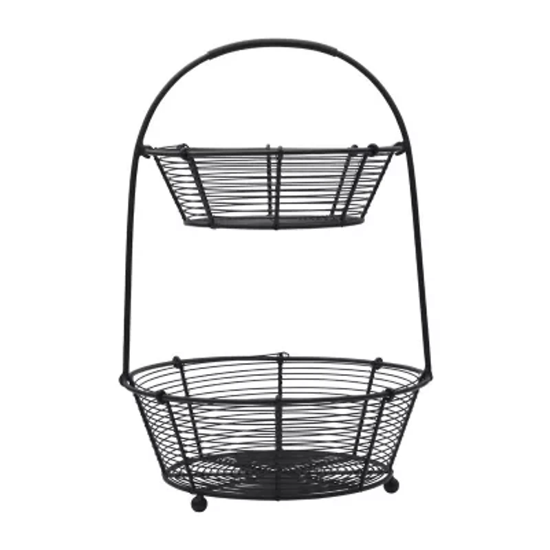 Gourmet Basics by Mikasa Tulsa 2 Tier Basket