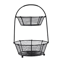 Gourmet Basics by Mikasa Tulsa 2 Tier Basket